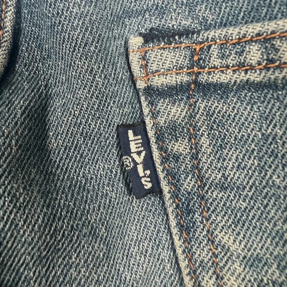 Levis Made & Crafted 511 Jeans Mens 30x34 (30x32) Selvedge Blue Slim Straight